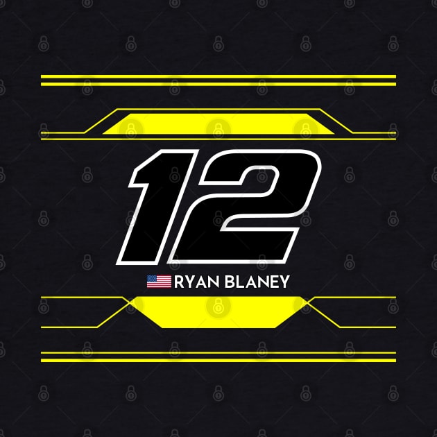 Ryan Blaney #12 2023 NASCAR Design by AR Designs 